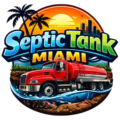 Septic Tank Miami Truck logo
